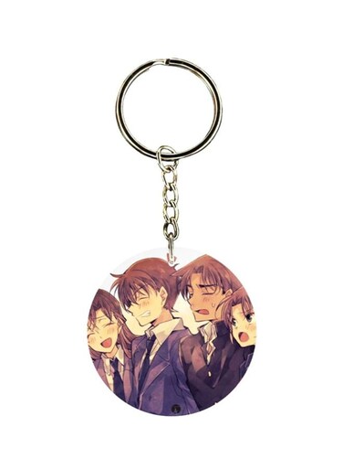 Anime Detective Conan Plastic Key Chain