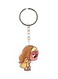 Girl Printed Plastic Keychain
