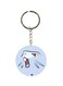 Printed Plastic Keychain