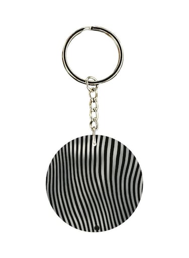Printed Plastic Keychain