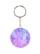 Printed Plastic Keychain
