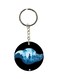 Anime Digimon Printed Plastic Keychain
