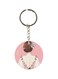 Printed Plastic Keychain