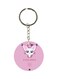 Anime Digimon Printed Plastic Keychain