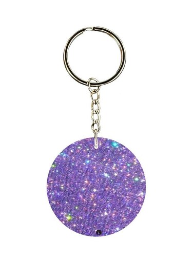 Printed Plastic Keychain