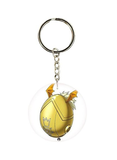 Anime Digimon Plastic Key Chain