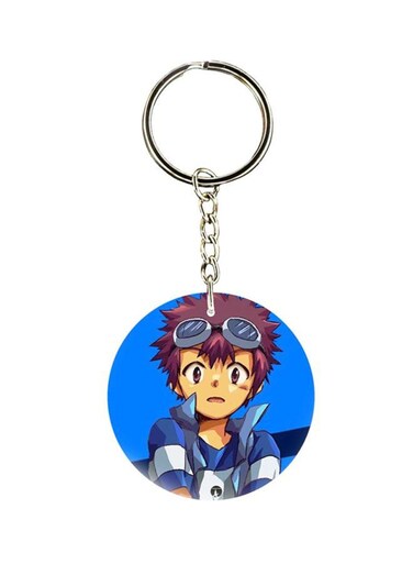 Digimon Printed Plastic Keychain