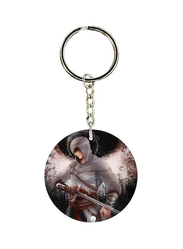 Assassins Creed Printed Plastic Keychain