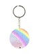 Printed Plastic Keychain