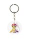 Anime Digimon Printed Plastic Keychain