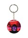 Printed Plastic Keychain