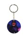 Printed Plastic Keychain