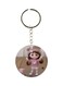 Doll Printed Plastic Keychain