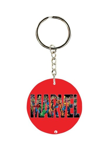 Marvel Printed Plastic Keychain