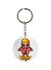 Anime One Piece Printed Plastic Key Chain