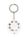 Anime Digimon Printed Plastic Keychain