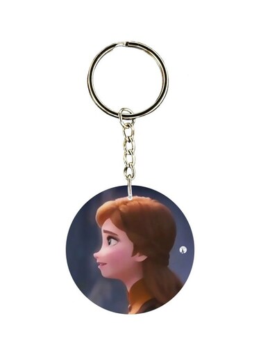 Frozen Themed Plastic Keychain