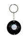 Planet Printed Plastic Keychain