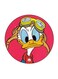 Disney Character Printed Fridge Magnet Round Multicolour