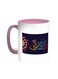 Eid Mubarak Printed Coffee Mug Pink/White 11ounce