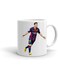 Missi Barcelona Foot Player Coffee Mug White