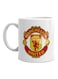 Manchester United Printed Coffee Mug White/Red/Yellow