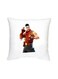 Fortnite Character Printed Decorative Cushion White/Red/Black 16x16inch
