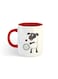 Eid Al-Adha Sheep Printed Mug White/Red