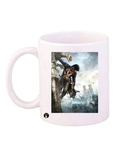 Assassin's Creed Printed Mug Blue/White Standard Size