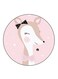 Deer Printed Fridge Magnet Multicolour