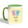 Happy Friendship Day Printed Coffee Mug, Green 11 Ounce