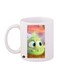 Bird Printed Mug White/Green Standard Size