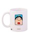 I Am Cool Printed Coffee Mug White/Beige/Blue 11ounce