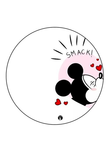 Disney Character Printed Fridge Magnet Multicolour