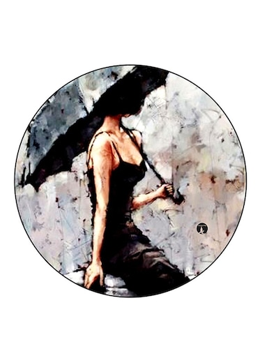 Woman Printed Fridge Magnet Multicolour