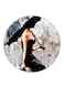 Woman Printed Fridge Magnet Multicolour