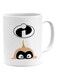 Incredibles Child Printed Mug White/Beige/Black