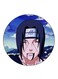 The Anime Naruto Printed Fridge Magnet Round Multicolour