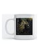 Mug Leopard for Coffee and Tea White