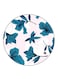 Flowers Printed Fridge Magnet Multicolour