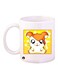 Hamtaro Printed Coffee Mug White/Yellow/Orange