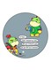The Video Game Super Mario Printed Fridge Magnet Round Multicolour