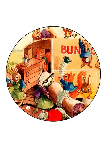Animals Printed Fridge Magnet Multicolour