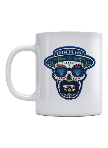Breaking Bad Printed Mug White/Blue/Green 350ml