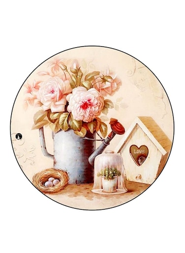 Flowers Printed Fridge Magnet Multicolour