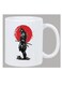 Ceramic Samurai Warrior Coffee Mug - Insulated Reusable Handcrafted Cup, Traditional Japanese Design - Ideal Multipurpose Gift for Men &amp; Women