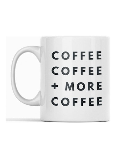 Coffee Mug for Tea and Coffee White