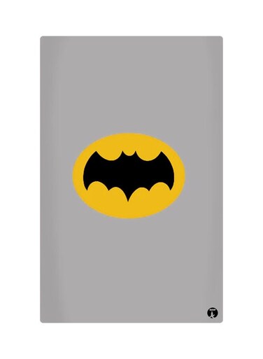 Printed Fridge Magnet Black/Grey/Yellow 8.5cm
