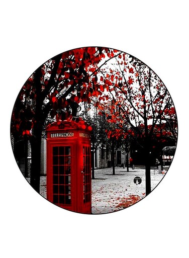 London Printed Fridge Magnet Multicolour