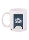Quote Printed Coffee Mug White/Blue/Red 11ounce